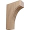 Ekena Millwork 1 3/4"W x 4"D x 6"H Clarksville Bracket, Mahogany BKTW02X04X06CVGM - alternate 1